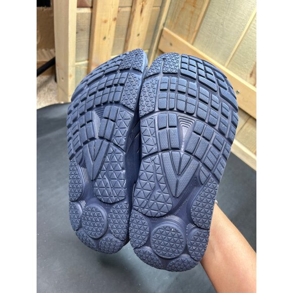 Hoka One One Mens 9 Womens 11 Navy Blue Recovery Slide Sandals Lightweight - Picture 7 of 8